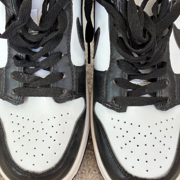 Nike Dunk Low Women's Shoes Sneaker Black & White Size 7 - Picture 10 of 12